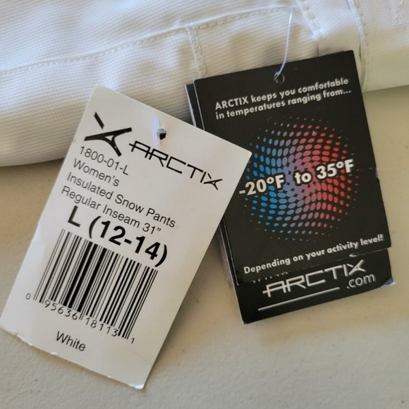 Nwt womens arctix insulated ski pants size L - Picture 4 of 6